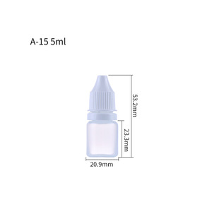 Frascos cuentagotas exprimibles de plástico vacíos de 10ml al por mayor para <span class=keywords><strong>gotas</strong></span> oftálmicas - Product Image 1
