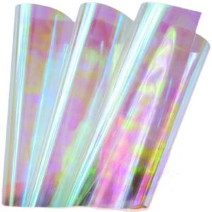 11X50cm leurre de pêche à <span class=keywords><strong>la</strong></span> <span class=keywords><strong>mouche</strong></span> en plastique arc-en-ciel Flash <span class=keywords><strong>Film</strong></span> de peau de poisson pour Sabiki Rig Assist crochet <span class=keywords><strong>mouche</strong></span> attachant le matériel d'aile - Product Image 2