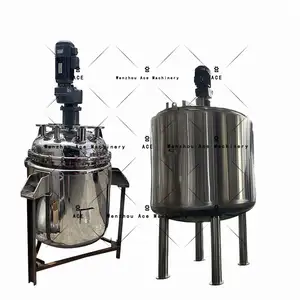 Ace 1000L Chaqueta de alta temperatura Aceite térmico Calefacción eléctrica Mezclador sellado magnético Industria Reactores de pirólisis