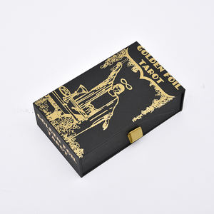Toptan standart 78 kart kılavuz kitap ve kutu seti ile altın <span class=keywords><strong>Tarot</strong></span> kartları - Product Image 6