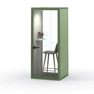 Nouveau design Studio portable Enregistrement de <span class=keywords><strong>musique</strong></span> vocale <span class=keywords><strong>Bureau</strong></span> modulaire Pod Salle de réunion Cabine insonorisée - Product Image 3