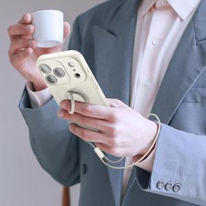 <span class=keywords><strong>Cover</strong></span> in Silicone Liquido per <span class=keywords><strong>iPhone</strong></span> 17 <span class=keywords><strong>Pro</strong></span> Max con Cinturino da Polso, Compatibile con 16 <span class=keywords><strong>Pro</strong></span> 15 <span class=keywords><strong>14</strong></span> 13 12 <span class=keywords><strong>Pro</strong></span> Max, Antiurto con Anello di Supporto - Product Image 2