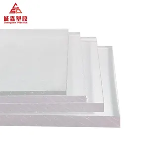 Hoja de policarbonato de flexión sólida transparente Panel de tragaluz de PC Hoja de plástico rígido Extrusión de techos Hoja de policarbonato de moldeo