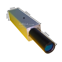 Allumeur laser à main carré LY 130W avec pompe Dispositif auxiliaire 18m/20m pour allumage à distance et antiparasitaire