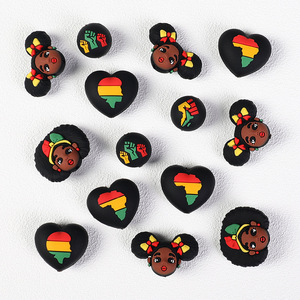 Wholesale Factory Direct 3D Focal Food Grade Silicone Beads BPA Free Any Color Available for Teething Beaded Pen DIY Jewelry - Product Image 3