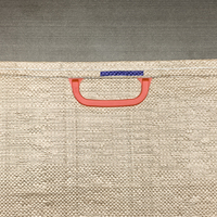 Sac en polypropylène tissé PP vide, uni, 50 kg et 25 kg, dimensions pour riz, maïs, aliments pour animaux, engrais