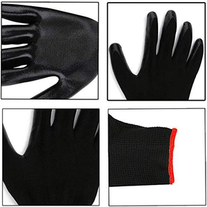 Chemical-Resistant Nitrile <b>Gloves</b> High Quality Anti-Slip Nitrile Coated <b>Gloves</b> Construction Safety Nitrile Work <b>Gloves</b> - Product Image 2