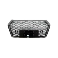 Nouvelle calandre de radiateur en ABS style nid d'abeille pour Audi Q5 B9 2019-2021, style RSQ5