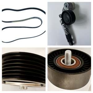 Mới ssangYong rexton actyon kyron muss ridius Korando vành đai động cơ thiết lập tensioner ròng rọc toàn bộ phụ tùng ô tô lắp ráp hợp nhất - Product Image 2