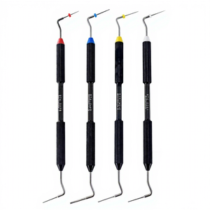 Explorador Dental Endodóntico Manual de Acero Inoxidable con Empuñadura Moleteada, Instrumento Clase I, Plateado, Autoclavable, 3 Años de Garantía - Product Image 4