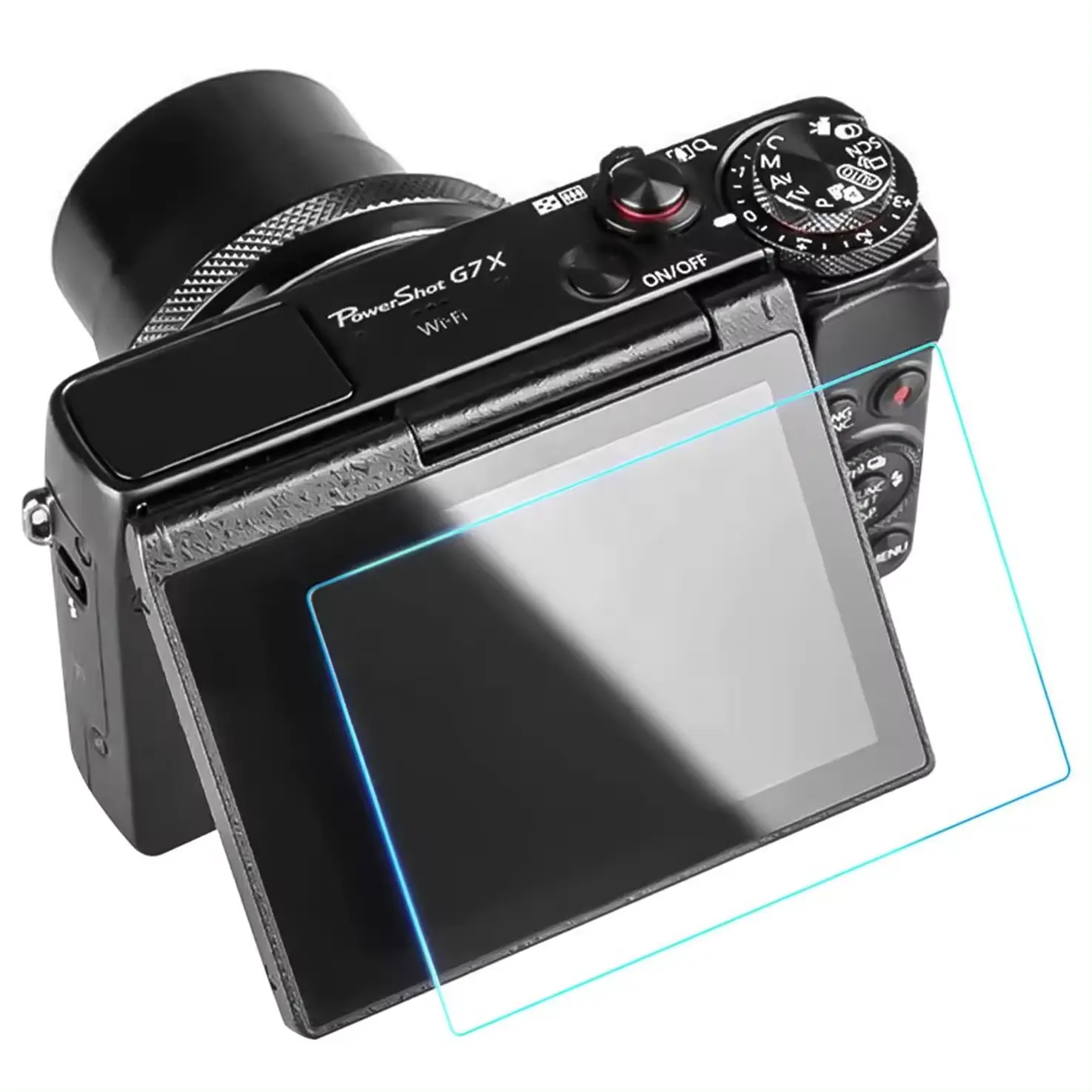 Pour Canon G7X Mark II G9X G9XII G7X G5X appareil photo numérique 9H étanche anti-rayures verre trempé film protecteur d'écran