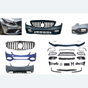 Nouveau kit carrosserie de style AMG premium 2021 pour Classe C W205, plastique PP de haute qualité, ensemble pare-chocs avant/arrière, ajustement parfait à 100%, convertit en <span class=keywords><strong>C63</strong></span> <span class=keywords><strong>S</strong></span> - Product Image 1