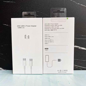 อะแดปเตอร์แปลงไฟแบบ Type C 20W สำหรับ iPhone 17 16 Plus 15 14 13 12 Pro Max รองรับปลั๊ก US EU UK - Product Image 2