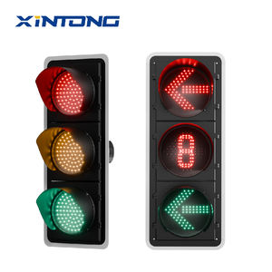 Luz de Señalización de Tráfico con Flecha LED de 200 mm para Giro a la Izquierda o Derecha - Product Image 1