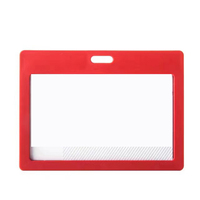 Kit d'identité de contrôle d'accès pour personnel étudiant en nylon personnalisé porte-badge refermable étanche vente en gros personnel infirmier de contrôle d'accès