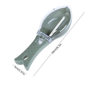 <b>Fish</b> Scale Scraper <b>Fish</b> Skin Brush Seafood Tools Fast Remove <b>Fish</b> Scraper Cleaning <b>Knife</b> Kitchen Accessories - Product Image 3