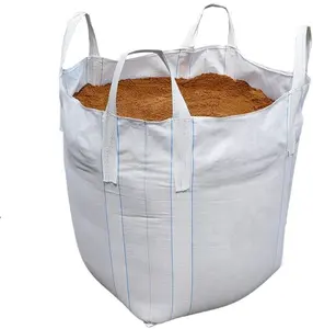 PP tessuto Super Big Ton borsa alla rinfusa con cassonetto da costruzione rifiuti industriali spazzatura borsa di fibra con qualità diversa