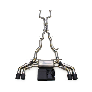 Scarico Valvetronic per <span class=keywords><strong>BMW</strong></span> M5/M6 G90/G99 LCI 4.4T silenziatore Catback titanio 2024-2025 con componente motore con valvola - Product Image 1