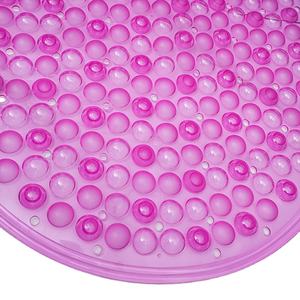 Tapis de douche antidérapant en PVC pour salle de bain Revêtement de sol en vinyle antidérapant avec solution de conception graphique à installation par clic - Product Image 4