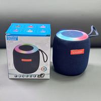 Haut-parleur sans fil 309 populaire avec lumières LED RGB, design esthétique, système audio pour extérieur et usage domestique, caisson de basses inclus