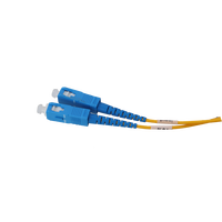 Peralatan FTTH 1*9 1:9 1 ke 9 Hybrid Cassette PLC Splitter SC APC Input dan 70%:30% Output dengan Pigtail Optical Splitter 1,5m