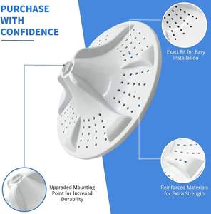 Impulsor de placa de lavado W10215115-Reemplazo y compatible con algunas lavadoras Crosley, Inglis y <span class=keywords><strong>Whirlpool</strong></span> - Product Image 1