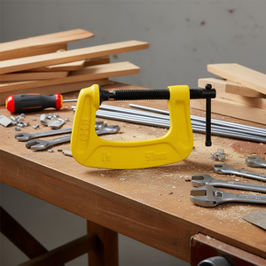 Abrazadera en C de 50 mm, Herramienta de Sujeción para Trabajos de Construcción de Acero - Product Image 3