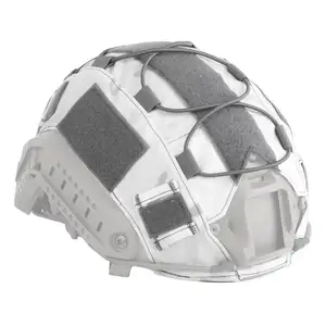 Jinteng 2023 Bán Buôn Ngoài Trời Casco Bảo Vệ Bền Móc Và Vòng Lặp Fastener Vải Nhiều Màu Đa-Chức Năng Mũ Bảo Hiểm Bìa