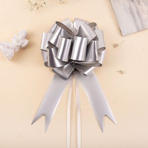 30 # bóng <span class=keywords><strong>Shape</strong></span> bướm <span class=keywords><strong>Bow</strong></span> kéo màu sắc khác nhau Organza & vật liệu kim loại cho quà tặng bao bì giáng sinh nhật trang trí - Product Image 4