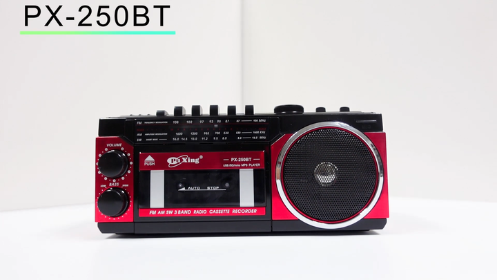 2023 Desktop Cassette Recorder Player with FM AM SW Radio