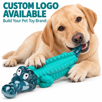 Jouet pour chien en nylon et caoutchouc double matériau, résistant, pour mâcher et nettoyer les dents, idéal pour les chiens agressifs, pour la race Labrador