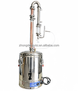 Destilador de Aceites Esenciales Eléctrico Comercial con Capacidad de 15L 25L 33L 50L 70L 98L, Extractor de Aceite Esencial de Buena Calidad - Product Image 5