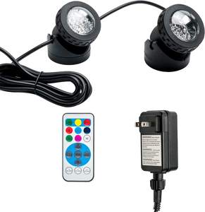 RGBスポットライトIP68シンクタイプ屋外景観照明庭の滝池プールの装飾水槽<span class=keywords><strong>Led</strong></span>水族館ライト - Product Image 6