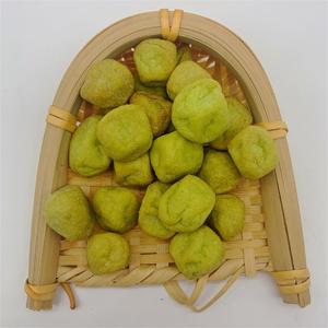 En gros, cacahuètes cuites certifiées casher, saveur <span class=keywords><strong>wasabi</strong></span> et prune épicée, en forme de prune, en sac de 5 kg - Idéales pour les fêtes, en sachets semi-souples, parfaites comme collations. - Product Image 2
