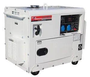 Portable single phase 220V home electric start 8kw 8.5kw 10kw super silent gasoline generator powered by hondaengine