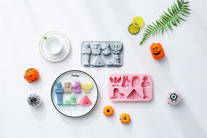 Moldes de Silicona Antiadherentes con Diseño Egipcio para Pasteles, Reutilizables, de Grado Alimenticio, Lindos Moldes Magnéticos de Silicona para Chocolate, Dulces y Hielo - Product Image 4