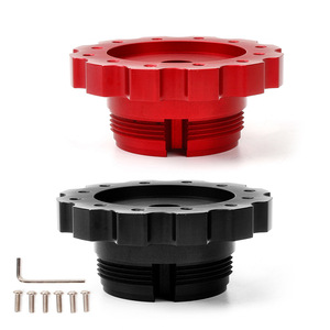 อะแดปเตอร์พวงมาลัยสำหรับฐานพวงมาลัย PxN V10 สีดำและสีแดง พร้อมเบรกมือสำหรับพีซี - Product Image 5
