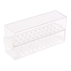 Boîte de présentation transparente à 30 trous pour embouts de ponceuse à ongles, support de rangement pour têtes de polissage, organisateur pour salon de manucure et nail art - Product Image 2