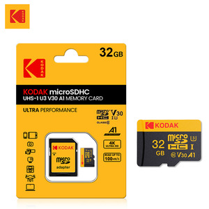 Tarjeta TF Kodak de 64GB/128GB, Velocidad U3 de <span class=keywords><strong>95MB</strong></span>/s, Compatible con MP3, Full HD, A1 Ultra -SDSQUAB-128G-GN6MN, Negra - Product Image 1