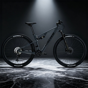 Bicicleta <span class=keywords><strong>de</strong></span> Montaña <span class=keywords><strong>de</strong></span> Carbono DFQ <span class=keywords><strong>Deore</strong></span> Mtb con Suspensión Trasera Completa para Adultos - Product Image 4