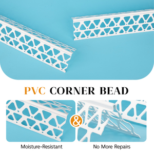 UV Resistant Lightweight <b>PVC</b> Corner <b>Bead</b> for Quick and Clean Wall Crack Repair Projects - Product Image 4
