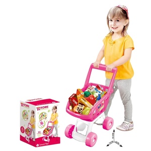 Jeu de simulation pour filles, 22 pièces, jouets de supermarché, ensemble de caddie - Product Image 1