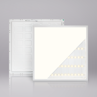 Éclairage commercial 60x60 62x62 3000-6500k CCT panneaux de plafond plats sélectionnables lampe panneau LED rétro-éclairé