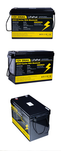 Stock européen Batterie LiFePo4 12v 100ah 200ah à décharge profonde Batterie lithium-ion Haute efficacité pour le stockage d'énergie des véhicules récréatifs Large application - Product Image 5
