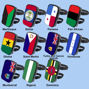 Quốc gia cờ in ấn lễ hội chân túi không thấm nước phòng tập thể dục Túi tập thể dục chân đùi túi cho phụ nữ lễ hội PU Dây Kéo Túi điện thoại - Product Image 4