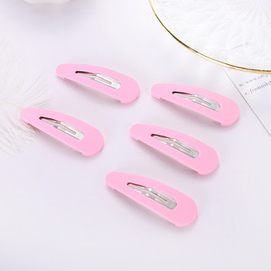 Pinces à cheveux en acrylique couleur bonbon 12 cm, forme géométrique goutte d'eau, légères, pour usage quotidien - Product Image 4