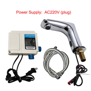 HY-117A อ่างน้ำทองเหลืองทองแดงแบบทันสมัยสำหรับห้องน้ำก๊อกน้ำอัจฉริยะแบบไม่ต้องสัมผัสเซ็นเซอร์อินฟราเรดอัตโนมัติแบบแตะสำหรับยิม - Product Image 3