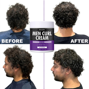Crème Coiffante Activatrice de Boucles en Gros <span class=keywords><strong>pour</strong></span> <span class=keywords><strong>Cheveux</strong></span> Frisés – Hydratante et Texturisante, Définit <span class=keywords><strong>les</strong></span> Boucles – Crème Coiffante <span class=keywords><strong>pour</strong></span> Hommes - Product Image 1