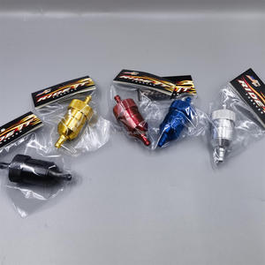 7mm CNC alliage d'aluminium verre Moto gaz carburant essence huile <span class=keywords><strong>filtre</strong></span> Moto accessoires pour ATV Dirt Pit Bike <span class=keywords><strong>Motocross</strong></span> - Product Image 5