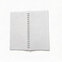 Carnet à spirale double fil B5 avec couverture en PP, carnet à spirale à couverture rigide, carnets à spirale en gros pour le bureau